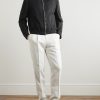 Cotton-Blend Twill Bomber Jacket - OU Cotton-Blend Twill Bomber Jacket - OU
