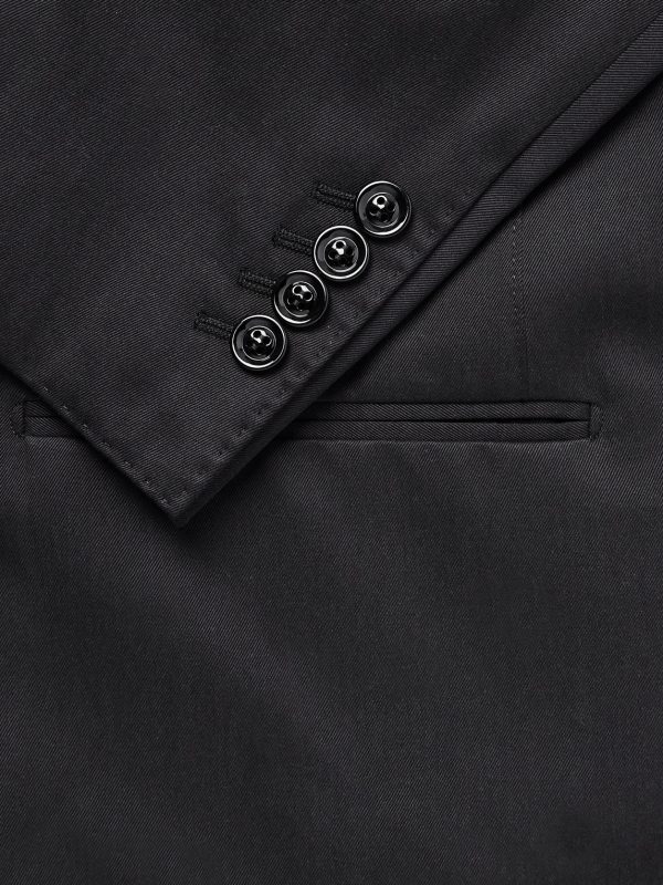 Double-Breasted Shawl-Lapel Silk-Twill Tuxedo Jacket - CU Double-Breasted Shawl-Lapel Silk-Twill Tuxedo Jacket - CU