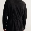 Belted Suede Field Jacket - BK Belted Suede Field Jacket - BK
