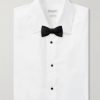 Cutaway-Collar Double-Cuff Cotton-Twill Shirt - E1