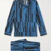 Striped Cotton Pyjama Set Striped Cotton Pyjama Set