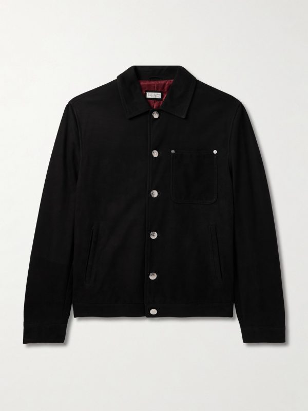 Nubuck Trucker Jacket