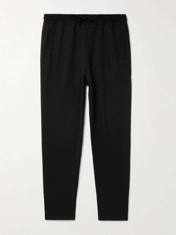 Cotton-Blend Jersey Sweatpants
