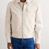 Cotton-Blend Twill Jacket - FR