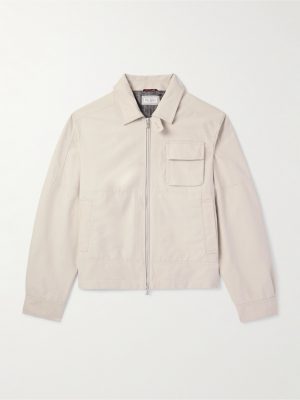 Cotton-Blend Twill Jacket Cotton-Blend Twill Jacket