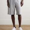 Straight-Leg Cotton-Blend Jersey Drawstring Shorts - FR Straight-Leg Cotton-Blend Jersey Drawstring Shorts - FR