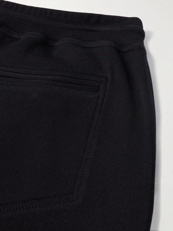 Straight-Leg Cotton-Blend Jersey Drawstring Shorts - CU