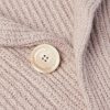 Shawl-Collar Ribbed Cotton Cardigan - CU Shawl-Collar Ribbed Cotton Cardigan - CU