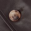 Belted Full-Grain Leather Jacket - E1