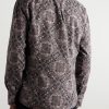 Paisley-Print Cotton Shirt - BK Paisley-Print Cotton Shirt - BK