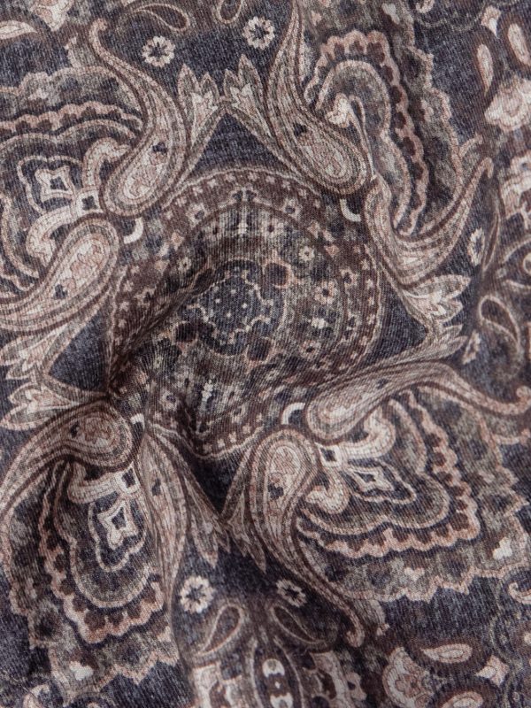 Paisley-Print Cotton Shirt - CU Paisley-Print Cotton Shirt - CU