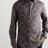 Paisley-Print Cotton Shirt - FR Paisley-Print Cotton Shirt - FR