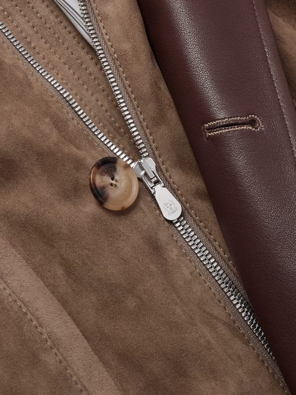 Belted Suede Field Jacket - CU Belted Suede Field Jacket - CU