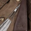 Belted Suede Field Jacket - E1 Belted Suede Field Jacket - E1