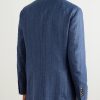Wool, Linen and Silk-Blend Suit Jacket - BK Wool, Linen and Silk-Blend Suit Jacket - BK
