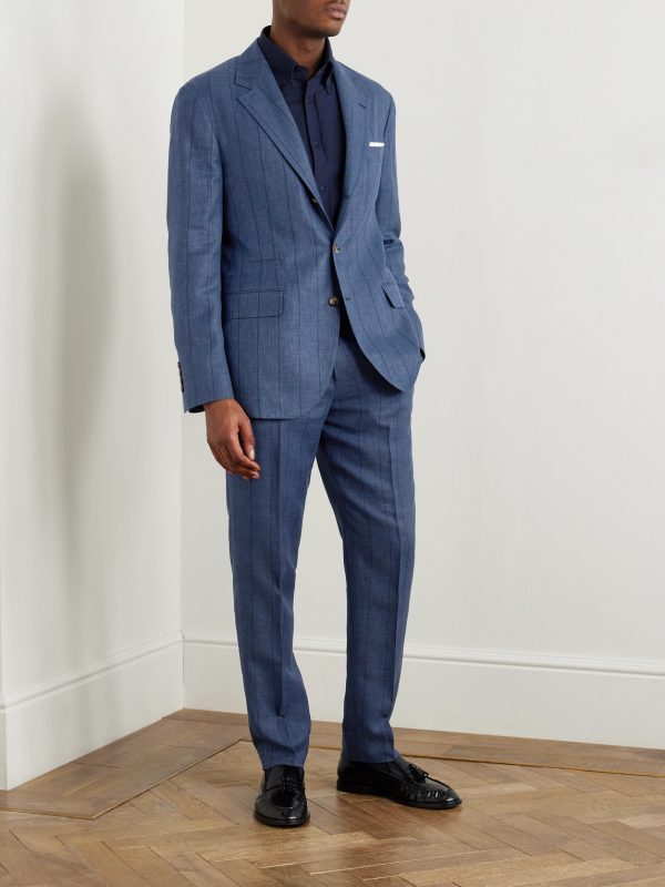 Wool, Linen and Silk-Blend Suit Jacket - OU Wool, Linen and Silk-Blend Suit Jacket - OU