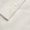 Shawl-Lapel Satin-Trimmed Linen Tuxedo Jacket - CU