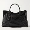 Le City Medium Arena Textured-Leather Tote Bag