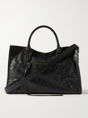Le City Medium Arena Textured-Leather Tote Bag Le City Medium Arena Textured-Leather Tote Bag
