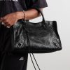 Le City Medium Arena Textured-Leather Tote Bag - OU
