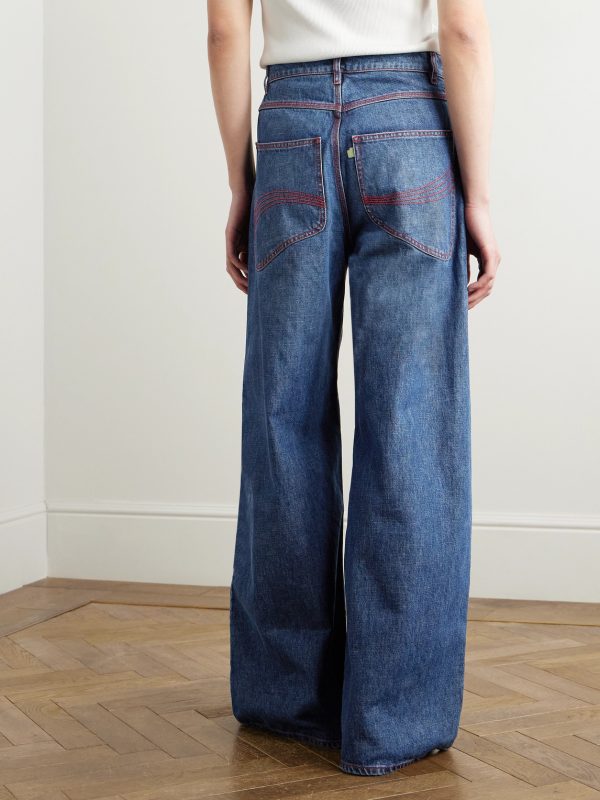 Indiana Wide-Leg Jeans - BK