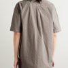 Logo-Appliquéd Checked Cotton-Poplin Shirt - BK Logo-Appliquéd Checked Cotton-Poplin Shirt - BK