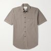Logo-Appliquéd Checked Cotton-Poplin Shirt Logo-Appliquéd Checked Cotton-Poplin Shirt