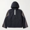 Ufo Striped Shell Hooded Jacket