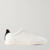 Coda di Rondine Suede-Trimmed Leather Sneakers Coda di Rondine Suede-Trimmed Leather Sneakers