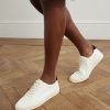 Coda di Rondine Suede-Trimmed Leather Sneakers - OU Coda di Rondine Suede-Trimmed Leather Sneakers - OU