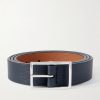 3cm Reversible Full-Grain Leather Belt