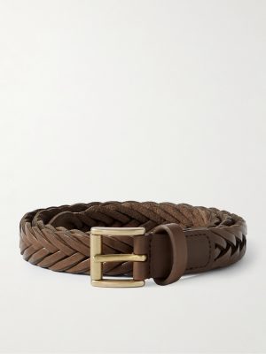 2.5cm Woven Leather Belt 2.5cm Woven Leather Belt