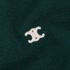 Triomphe Logo-Embroidered Wool Sweater - CU