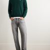 Triomphe Logo-Embroidered Wool Sweater - OU
