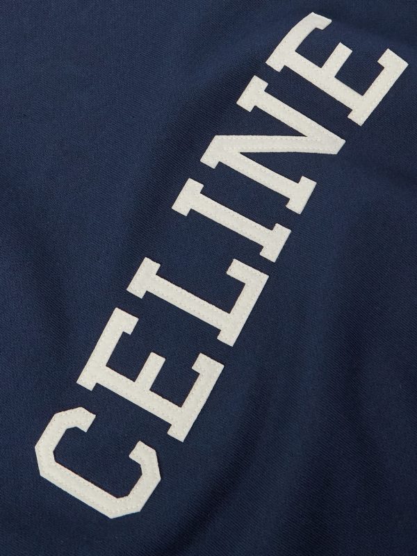 Logo-Appliquéd Cotton-Jersey Sweatshirt - CU Logo-Appliquéd Cotton-Jersey Sweatshirt - CU