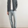 Logo-Embroidered Checked Cotton Shirt - OU Logo-Embroidered Checked Cotton Shirt - OU