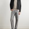 Triomphe Logo-Embroidered Wool-Blend Twill Jacket - OU Triomphe Logo-Embroidered Wool-Blend Twill Jacket - OU