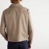 Triomphe Logo-Embroidered Wool-Blend Twill Jacket - BK Triomphe Logo-Embroidered Wool-Blend Twill Jacket - BK