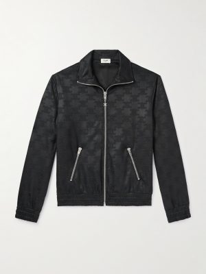 Logo-Jacquard Tech-Jersey Track Jacket Logo-Jacquard Tech-Jersey Track Jacket
