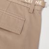 Straight-Leg Distressed Cotton-Twill Cargo Shorts - CU Straight-Leg Distressed Cotton-Twill Cargo Shorts - CU