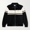 Logo-Embroidered Cotton-Blend Velour Track Jacket Logo-Embroidered Cotton-Blend Velour Track Jacket