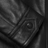 Panelled Leather Jacket - E1 Panelled Leather Jacket - E1