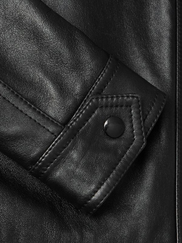 Panelled Leather Jacket - E1 Panelled Leather Jacket - E1