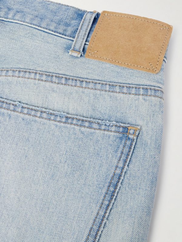 Wesley Straight-Leg Distressed Jeans - CU