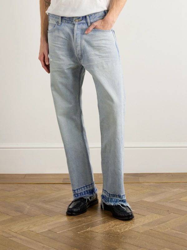 Wesley Straight-Leg Distressed Jeans - FR