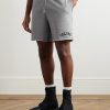 Wide-Leg Logo-Print Cotton-Jersey Shorts - FR Wide-Leg Logo-Print Cotton-Jersey Shorts - FR
