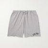 Wide-Leg Logo-Print Cotton-Jersey Shorts Wide-Leg Logo-Print Cotton-Jersey Shorts