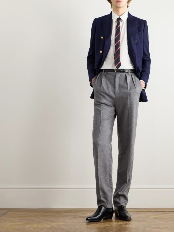 Camden Double-Breasted Gabardine Blazer - OU Camden Double-Breasted Gabardine Blazer - OU