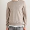 Triomphe Logo-Embroidered Wool Sweater - FR Triomphe Logo-Embroidered Wool Sweater - FR