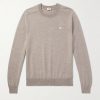 Triomphe Logo-Embroidered Wool Sweater Triomphe Logo-Embroidered Wool Sweater